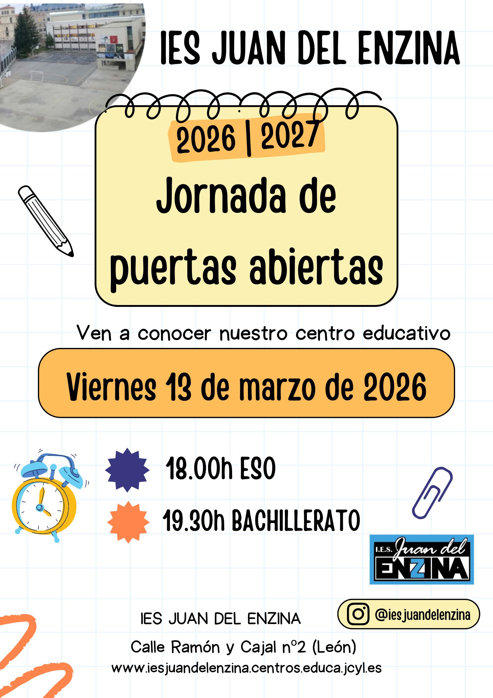 26_27_Jornada de puertas abiertas cartel