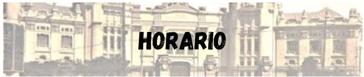 horario banner